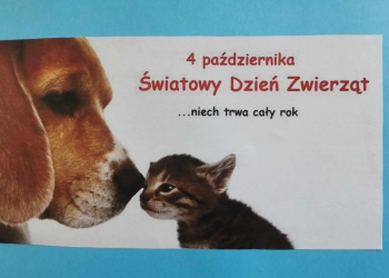 Światowy Dzień Zwierząt - 4.10.2024