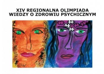 Olimpiada Wiedzy o Zdrowiu Psychicznym - plakat